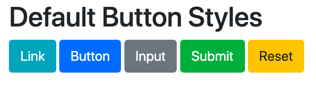 Bootstrap .btn class and modifier classes with default styles-1